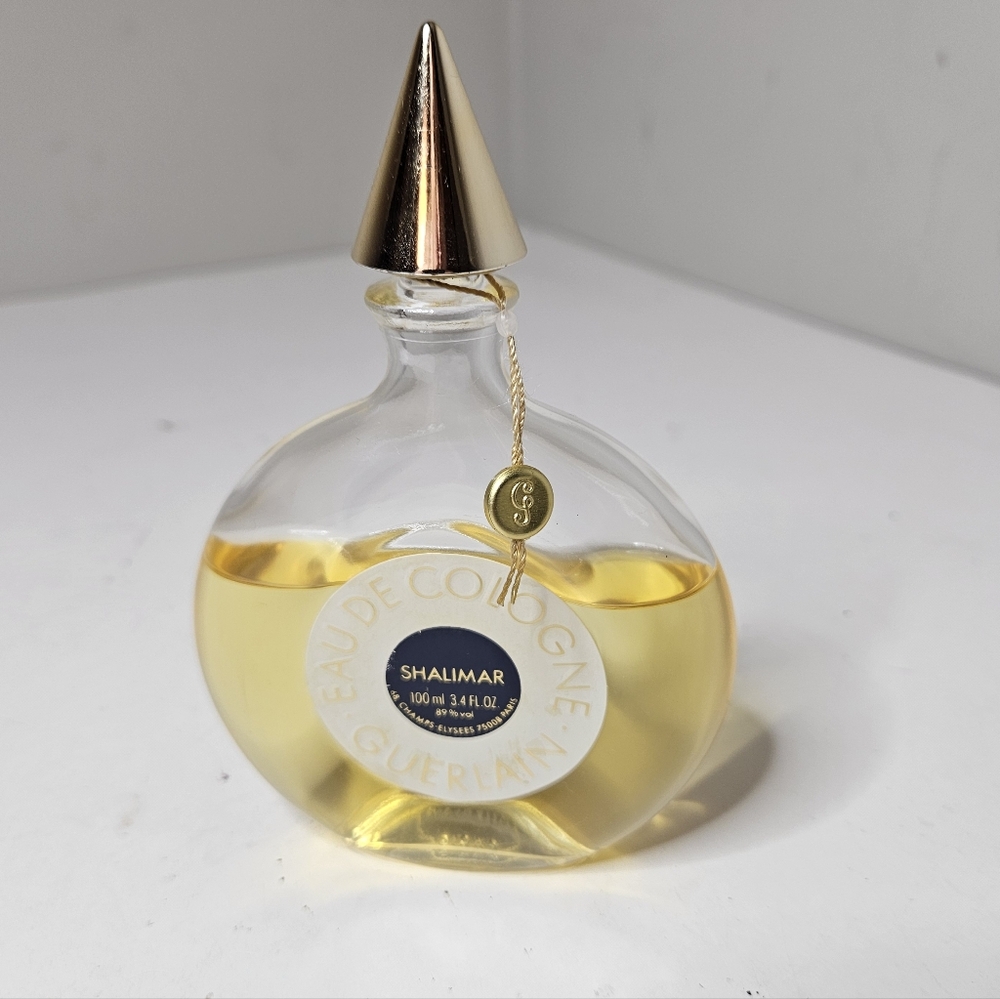 Shalimar Blue Label Bottle 3.4 Large Size Fragrance Guerlain